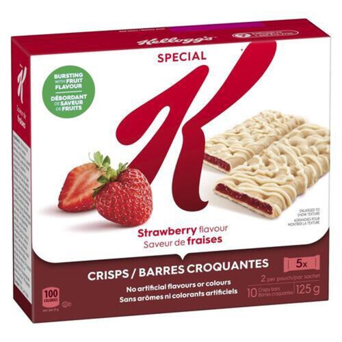 Kellogg's Special K Fruit Crisps Strawberry 125 g