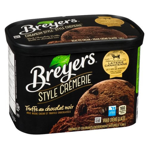 Breyers Ice Cream Dark Chocolate Truffle 1.66 L