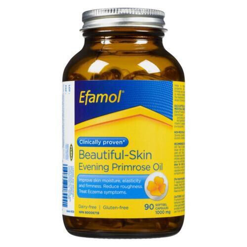 Efamol Gluten-Free Primrose Oil 1000 mg Softgel Capsules 90 Count