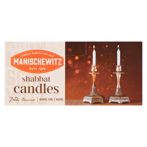 Manischewitz Candles Shabbat 72 Pack