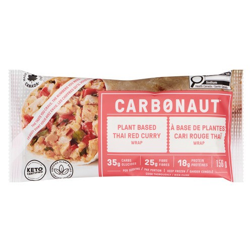 Carbonaut Wrap Plant Based Thai Red Curry 156 g