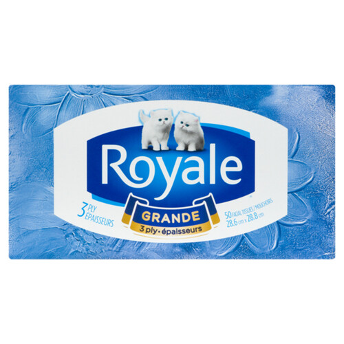 Royale 3 Ply Facial Tissue King Size