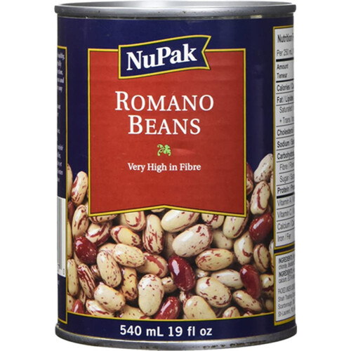 Nupak Romano Beans 540 ml