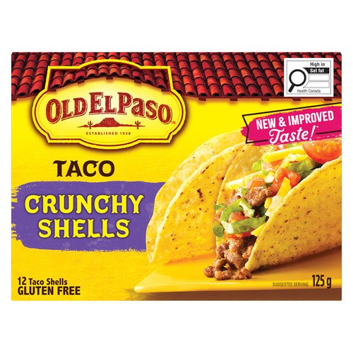 Old El Paso Taco Shells Crunchy 125 g