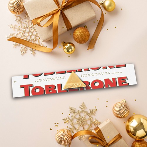 Toblerone Nougat Bar White Chocolate With Honey And Almond 360 g