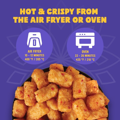 McCain Frozen Potato Bites Chili Garlic 550 g