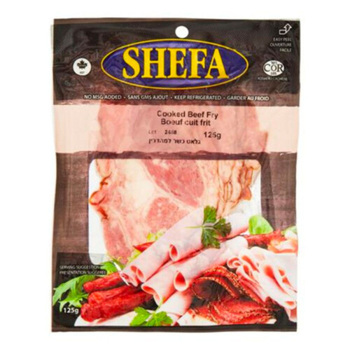 Shefa Cooked Beef Fry 125 g