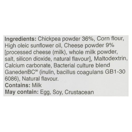 Hot-Kid Mum-Mum Snax Chickpea Crisps White Cheddar Cheese 60 g
