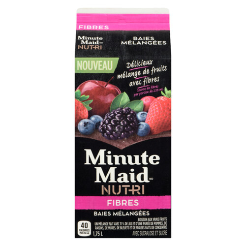 Minute Maid Juice Nutri Fibre Mixed Berry 1.75 L