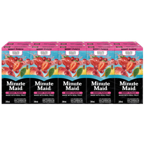 Minute Maid Juice Berry Punch 10 x 200 ml 