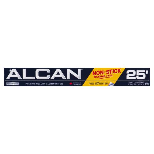 Alcan Non-Stick Baking Foil 12 inches x 25 feet