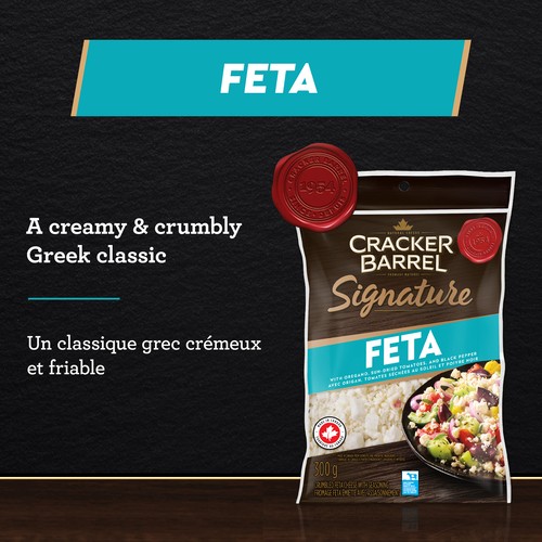 Cracker Barrel Signature Crumbled Feta Cheese 300 g