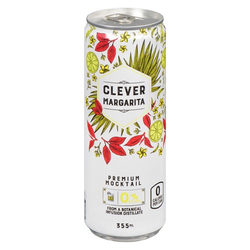 Clever Premium Mocktail Margarita 355 ml (can)