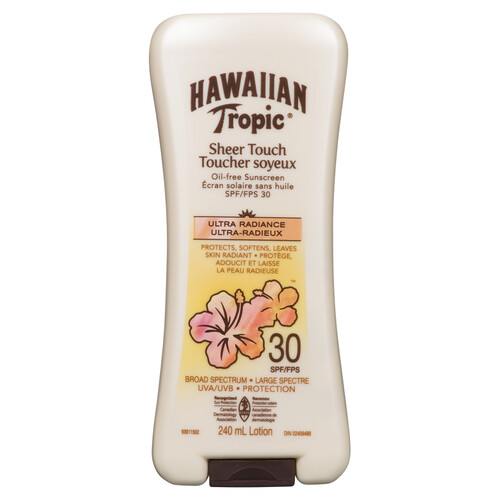 Hawaiian Tropic SPF 30 Lotion Sheer Touch 240 ml