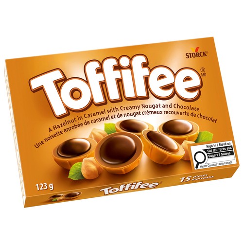 Toffifee Hazelnut In Caramel With Creamy Nougat And Chocolate 15 Pieces 123 g