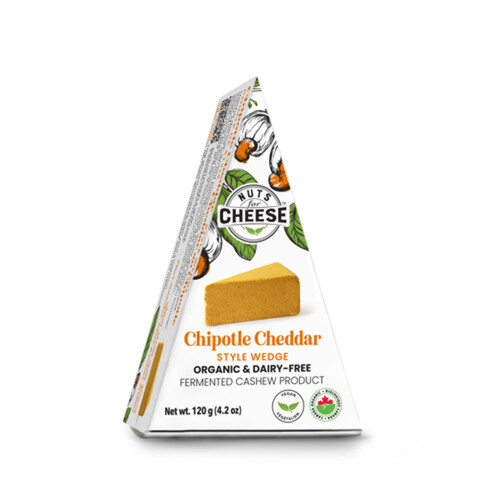 Nuts For Cheese Dairy-Free Chipotle Cheddar 120 g