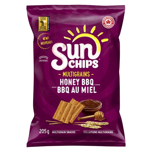 Sun Chips Multigrain Snacks Honey BBQ 205 g