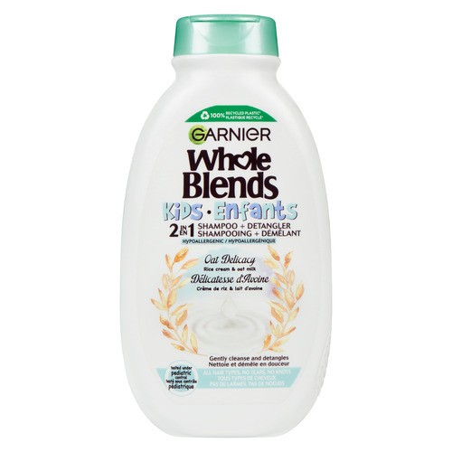 Garnier Whole Blends Kids 2 In 1 Shampoo & Detangler Oat Delicacy 250 ml