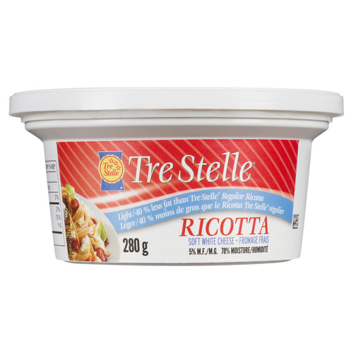 Tre Stelle Cheese Light Ricotta  280 g