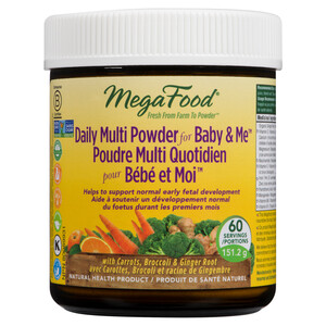 MegaFood Daily Multi Powder for Baby & Me 121.2 g
