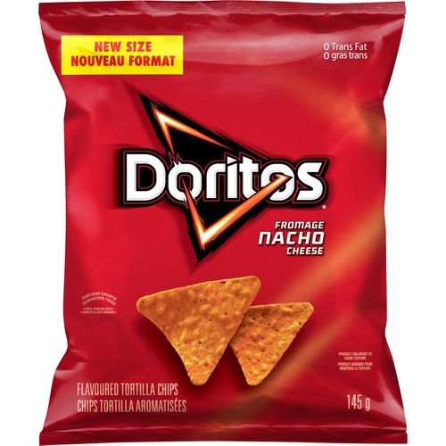 Doritos Tortilla Chips Nacho Flavoured 145 g