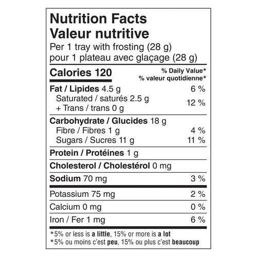 DunkAroos Chocolate Cookies Chocolate Frosting 6 x 28 g