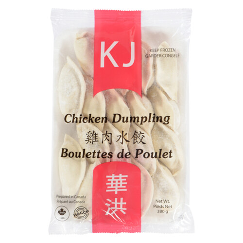KJ Frozen Dumplings Chicken 380 g 