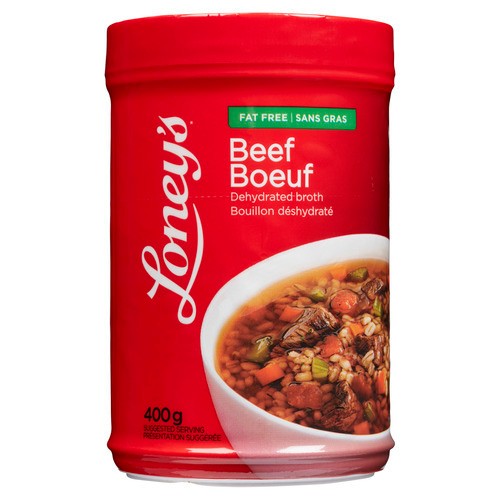 Loney's Fat-Free Dehydrated Bouillon Beef 400 g