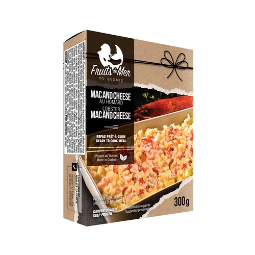 Fruits De Mer Du Québec Frozen Mac And Cheese Lobster 300 g