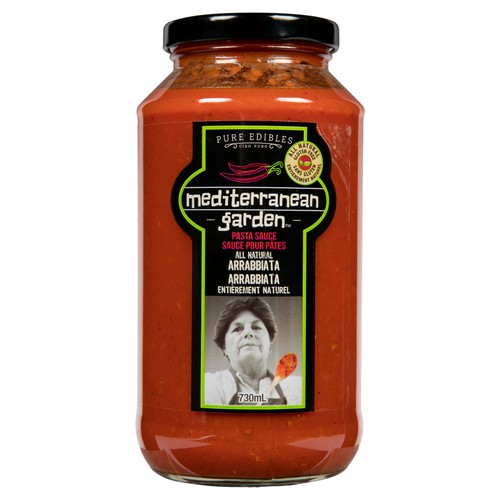 Mediterranean Garden Gluten-Free Pasta Sauce Arrabbiata 730 ml