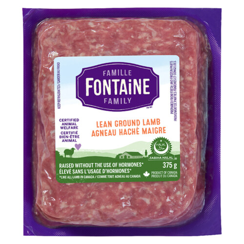 Fontaine Family Lean Ground Lamb 375 g