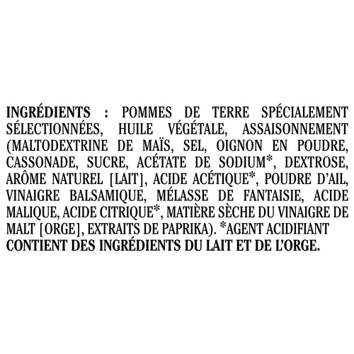 Miss Vickie's Kettle Cooked Potato Chips Balsamic Vinegar & Sweet Onion 200 g