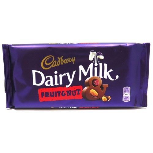 Cadbury Dairy Milk Chocolate Bar Fruit & Nut 200 g