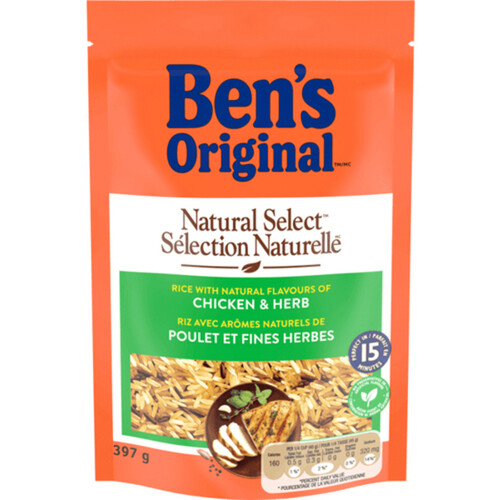 Ben's Original Natural Select Rice Chicken & Herb 397 g