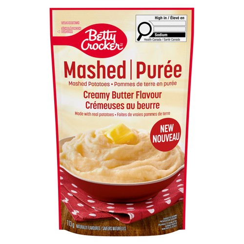 Betty Crocker Mashed Potatoes Creamy Butter Flavour 113 g