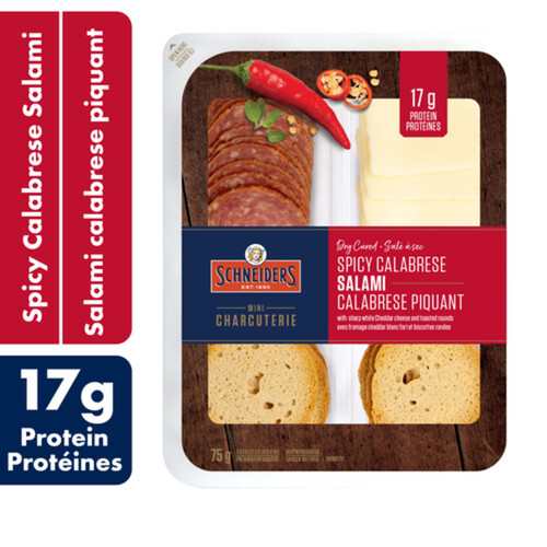 Schneiders Snack Kit Dry Cured Salami Spicy Calabrese 75 g