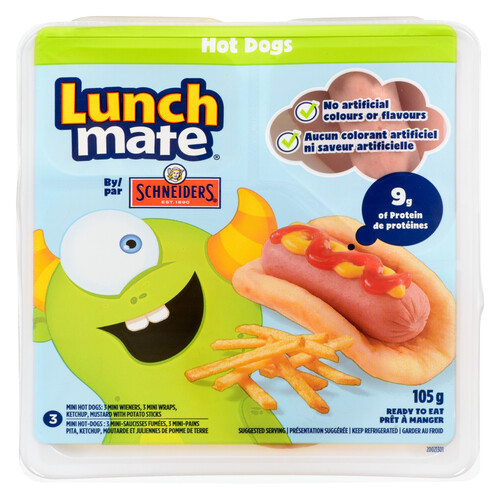 Schneider's Lunch Mate Hot Dog Kit 105 g