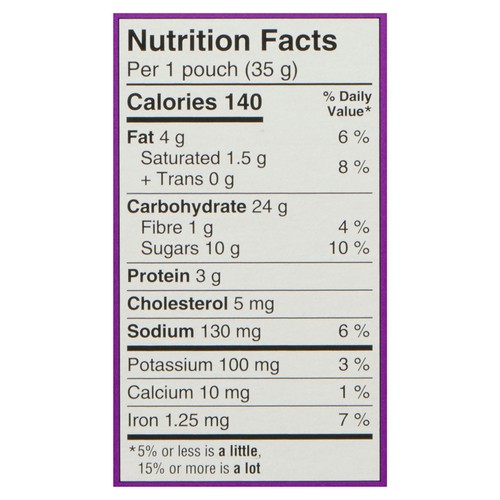 Dare Bear Paws Peanut-Free Soft Cookies Brownie 6 Pouches 210 g 