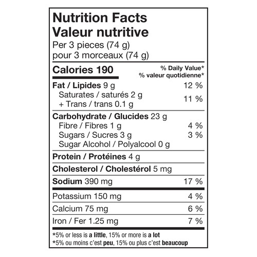 Tastiez Frozen Triangles Mac & Cheese 311 g