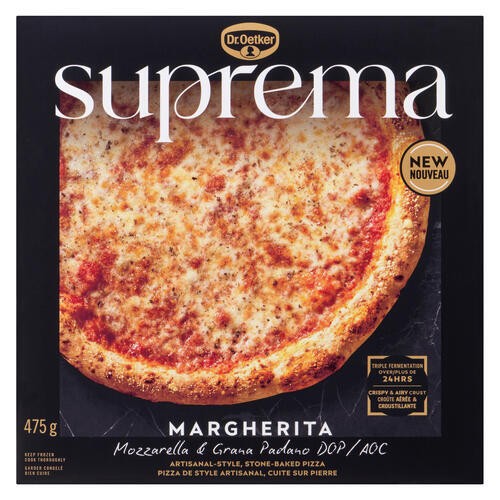 Dr. Oetker Suprema Frozen Pizza Margherita 475 g
