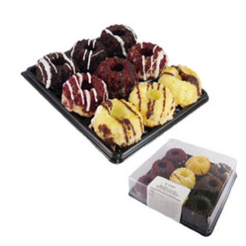 Kings Pastry Trio Platter Mini Bundt Cake 225 g (frozen)