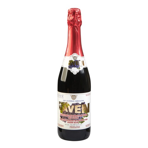 Pure Heaven Non Alcoholic Wine Red Grape 750 ml (bottle)