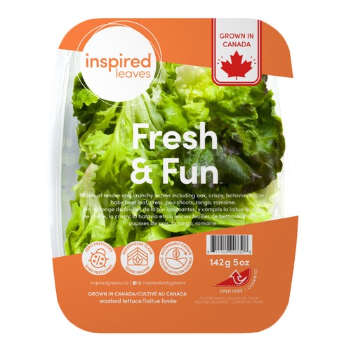 Inspired Leaves Fresh & Fun Salad 142 g