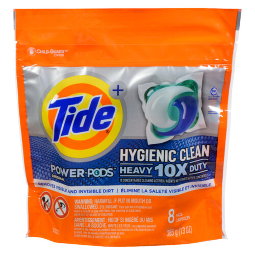 Tide Power Pods Laundry Detergent Original 8 EA 385 g