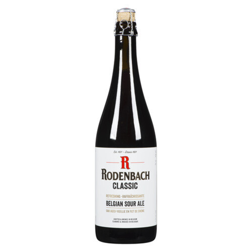 Rodenbach Beer 5.2% Alochol Classic 750 ml (bottle)