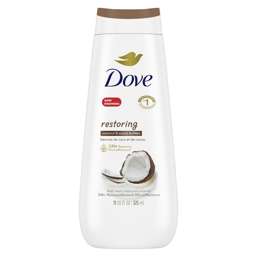 Dove Restoring Body Wash Coconut & Cocoa Butters For Healthy-Looking Skin 325 ml