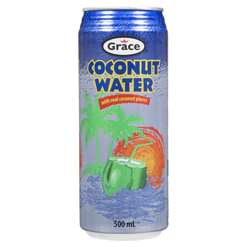Grace Coconut Water With Pulp 500 ml (can)