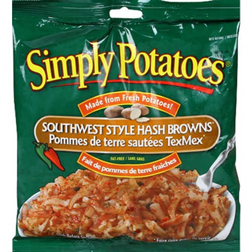 Simply Potatoes Hash Browns Southwest Style 567 g
