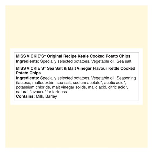 Miss Vickie's Kettle Cooked Potato Chips Mix Flavoured 144 g