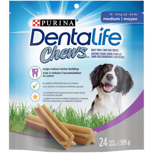 DentaLife Dog Treats Chews Daily Oral Care Medium 595 g